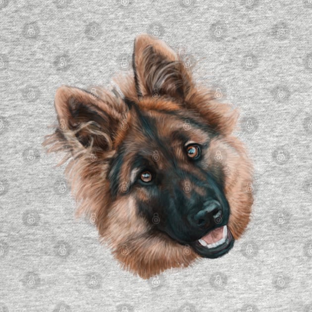 The German Shepherd Dog by Elspeth Rose Design